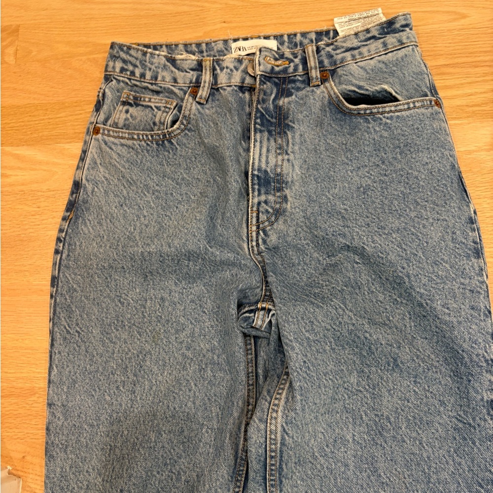 Zara Light Blue Denim Jeans